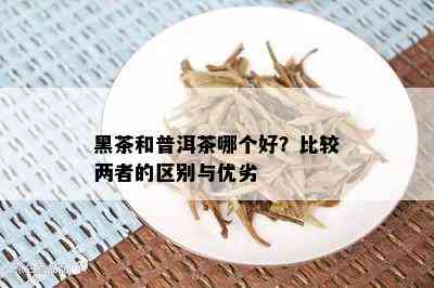 黑茶和普洱茶哪个好？比较两者的区别与优劣