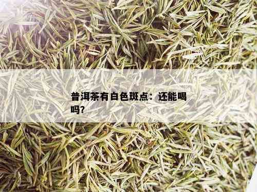 普洱茶有白色斑点：还能喝吗？