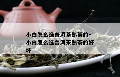 小白怎么选普洱茶熟茶的-小白怎么选普洱茶熟茶的好坏