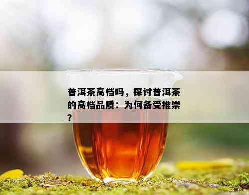 普洱茶高档吗，探讨普洱茶的高档品质：为何备受推崇？