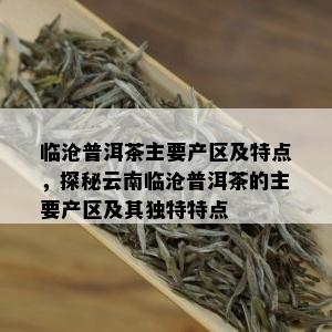 临沧普洱茶主要产区及特点，探秘云南临沧普洱茶的主要产区及其独特特点