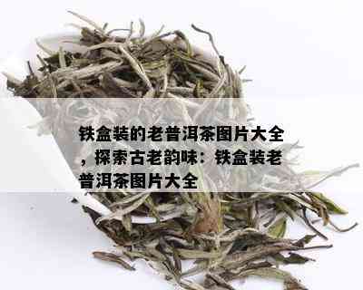 铁盒装的老普洱茶图片大全，探索古老韵味：铁盒装老普洱茶图片大全