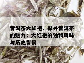 普洱茶大红袍，探寻普洱茶的魅力：大红袍的独特风味与历史背景