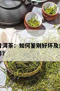 普洱茶：如何鉴别好坏及差异？