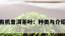 有机普洱茶叶：种类与介绍