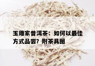 玉雕家普洱茶：如何以更佳方式品尝？附茶具图