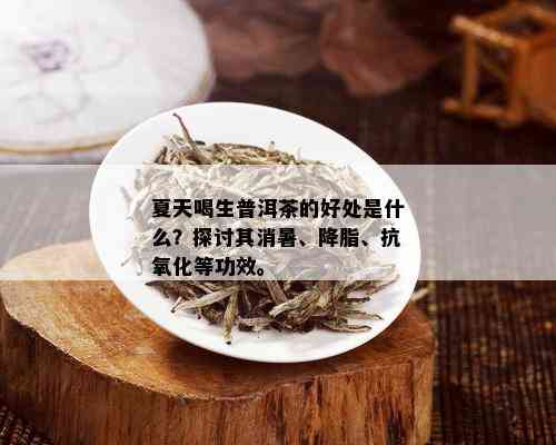 夏天喝生普洱茶的好处是什么？探讨其消暑、降脂、抗氧化等功效。