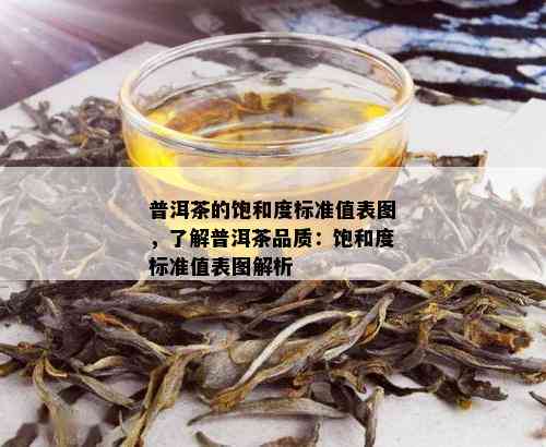 普洱茶的饱和度标准值表图，了解普洱茶品质：饱和度标准值表图解析