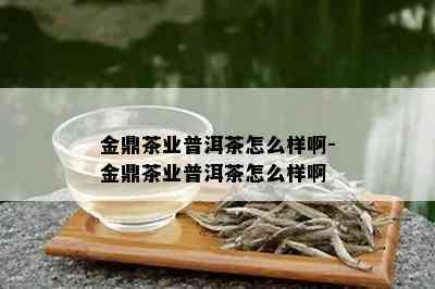 金鼎茶业普洱茶怎么样啊-金鼎茶业普洱茶怎么样啊