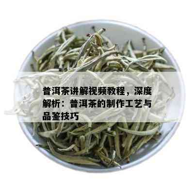 普洱茶讲解视频教程，深度解析：普洱茶的制作工艺与品鉴技巧