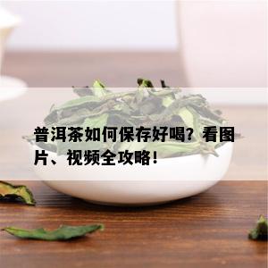 普洱茶如何保存好喝？看图片、视频全攻略！