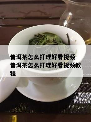 普洱茶怎么打理好看视频-普洱茶怎么打理好看视频教程