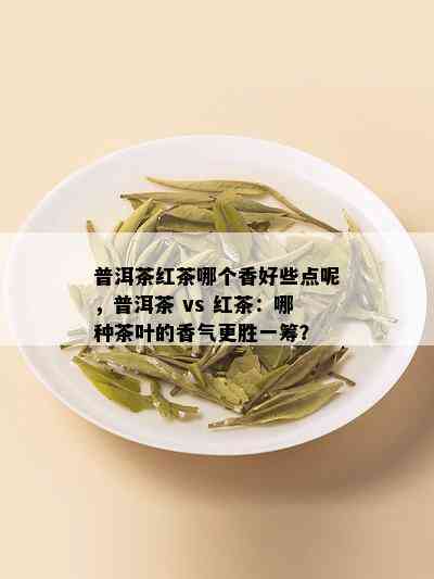 普洱茶红茶哪个香好些点呢，普洱茶 vs 红茶：哪种茶叶的香气更胜一筹？