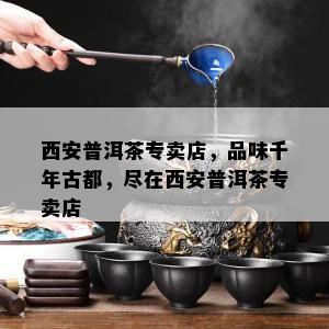 西安普洱茶专卖店，品味千年古都，尽在西安普洱茶专卖店