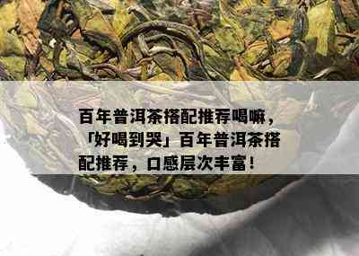 百年普洱茶搭配推荐喝嘛，「好喝到哭」百年普洱茶搭配推荐，口感层次丰富！