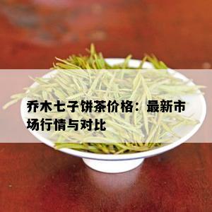 乔木七子饼茶价格：最新市场行情与对比