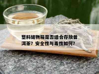 塑料储物箱是否适合存放普洱茶？安全性与性如何？