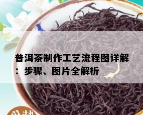 普洱茶制作工艺流程图详解：步骤、图片全解析