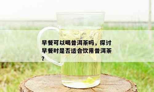 早餐可以喝普洱茶吗，探讨早餐时是否适合饮用普洱茶？