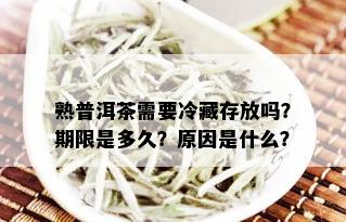 熟普洱茶需要冷藏存放吗？期限是多久？原因是什么？