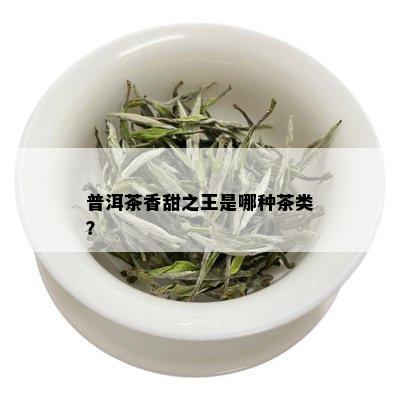 普洱茶香甜之王是哪种茶类？