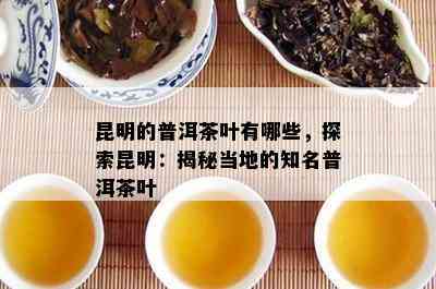 昆明的普洱茶叶有哪些，探索昆明：揭秘当地的知名普洱茶叶