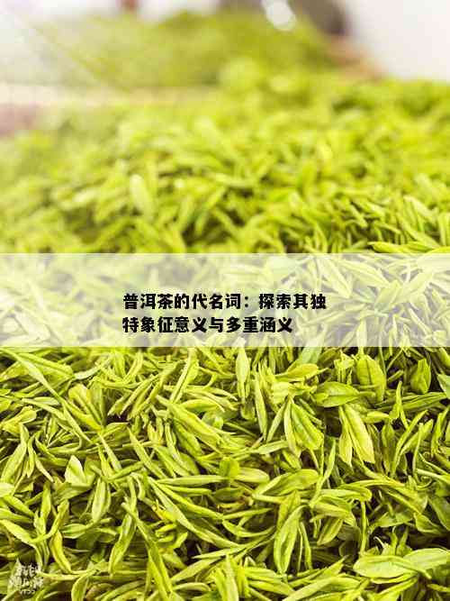 普洱茶的代名词：探索其独特象征意义与多重涵义