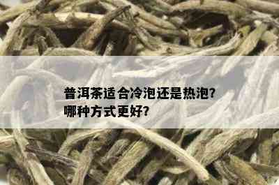 普洱茶适合冷泡还是热泡？哪种方式更好？