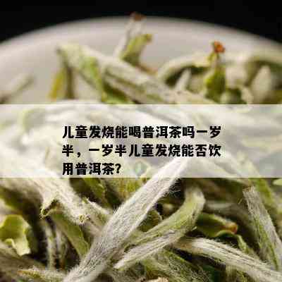 儿童发烧能喝普洱茶吗一岁半，一岁半儿童发烧能否饮用普洱茶？