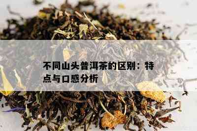 不同山头普洱茶的区别：特点与口感分析