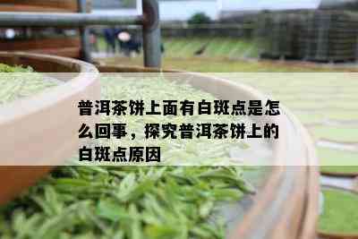 普洱茶饼上面有白斑点是怎么回事，探究普洱茶饼上的白斑点原因