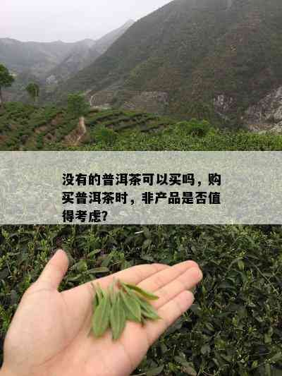 没有的普洱茶可以买吗，购买普洱茶时，非产品是否值得考虑？