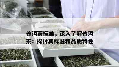 普洱茶标准，深入了解普洱茶：探讨其标准和品质特性