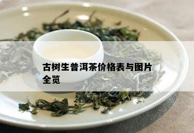 古树生普洱茶价格表与图片全览