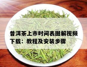 普洱茶上市时间表图解视频下载：教程及安装步骤