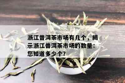 浙江普洱茶市场有几个，揭示浙江普洱茶市场的数量：您知道多少个？