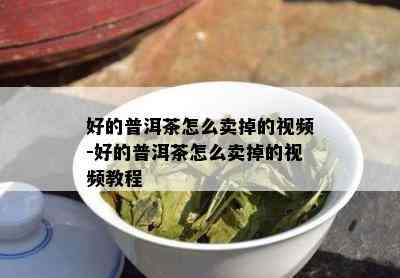 好的普洱茶怎么卖掉的视频-好的普洱茶怎么卖掉的视频教程