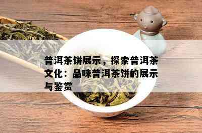 普洱茶饼展示，探索普洱茶文化：品味普洱茶饼的展示与鉴赏