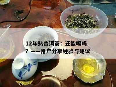 12年熟普洱茶：还能喝吗？——用户分享经验与建议