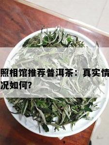 照相馆推荐普洱茶：真实情况如何？