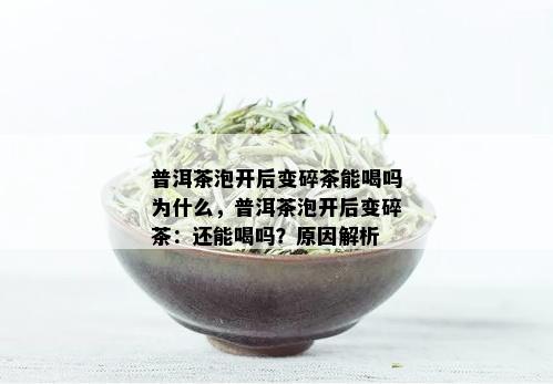 普洱茶泡开后变碎茶能喝吗为什么，普洱茶泡开后变碎茶：还能喝吗？原因解析