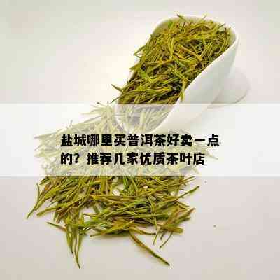 盐城哪里买普洱茶好卖一点的？推荐几家优质茶叶店