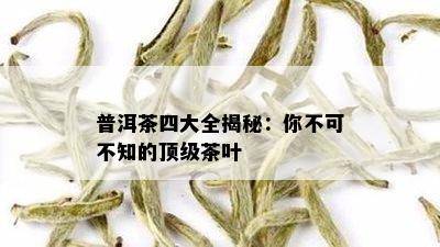 普洱茶四大全揭秘：你不可不知的顶级茶叶