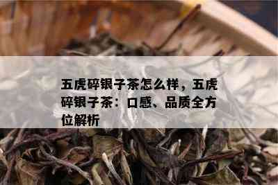 五虎碎银子茶怎么样，五虎碎银子茶：口感、品质全方位解析