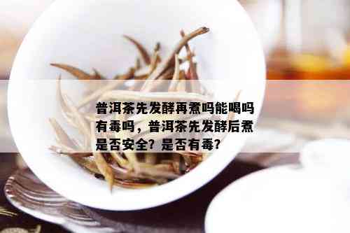 普洱茶先发酵再煮吗能喝吗有吗，普洱茶先发酵后煮是否安全？是否有？