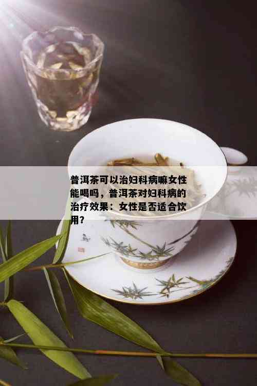 普洱茶可以治妇科病嘛女性能喝吗，普洱茶对妇科病的治疗效果：女性是否适合饮用？