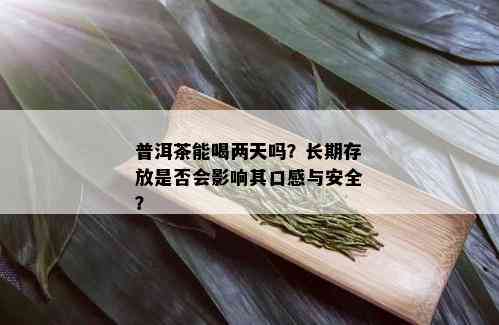 普洱茶能喝两天吗？长期存放是否会影响其口感与安全？