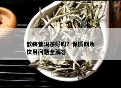 散装普洱茶好吗？保质期及饮用问题全解答