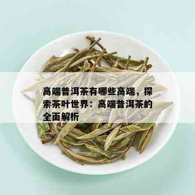 高端普洱茶有哪些高端，探索茶叶世界：高端普洱茶的全面解析