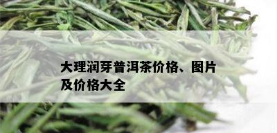 大理润芽普洱茶价格、图片及价格大全